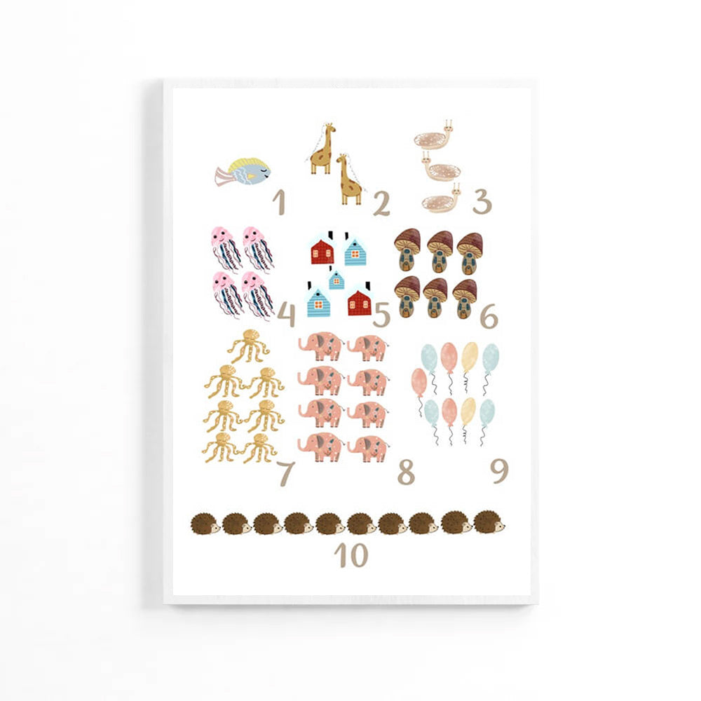 Counting Wonderland Kids Poster image