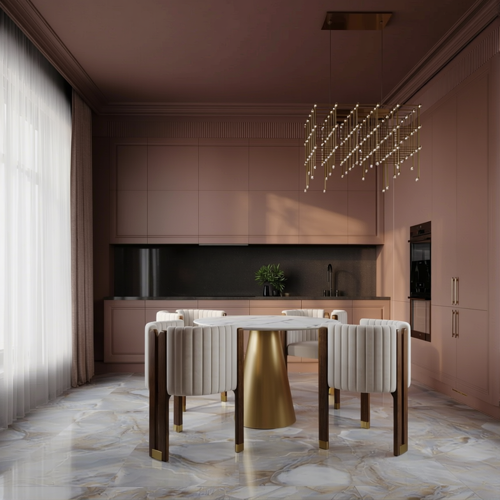 Blush Luxe Kitchen image