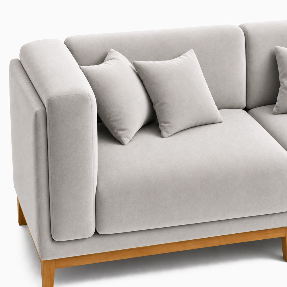 Marina Calm 3-Seater Straight Sofa