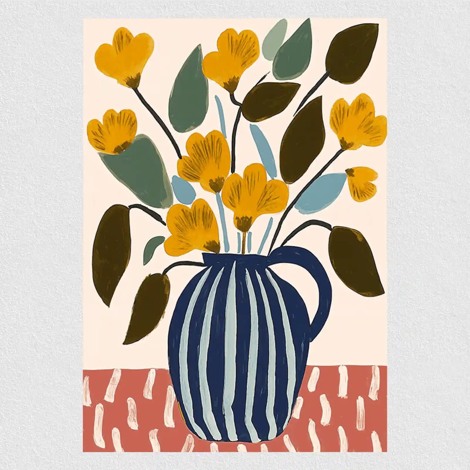 Плакат «Цветущие цветы»