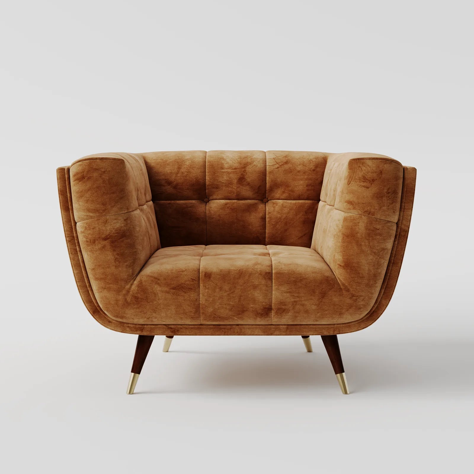 Ember Velvet Armchair