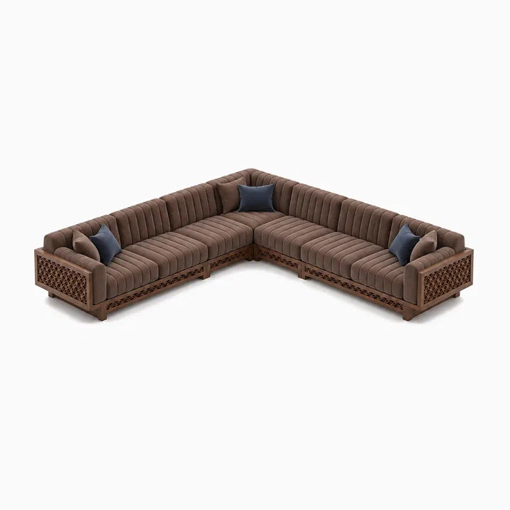 Lawn 7-Seater Corner Sofa
