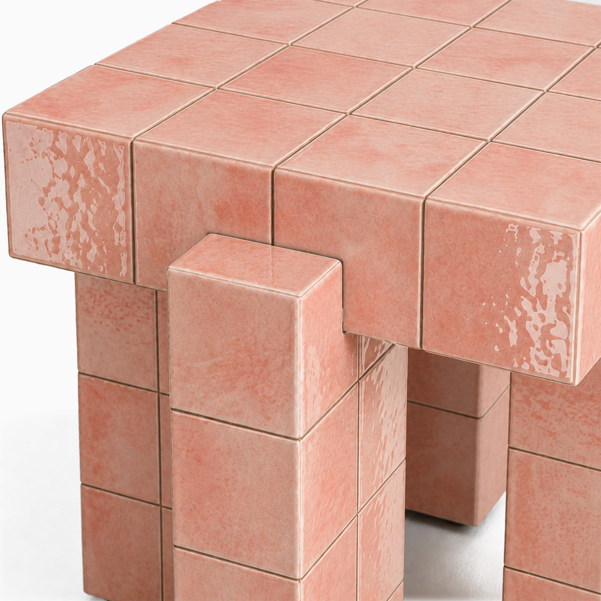 Honey Tile Side Table image