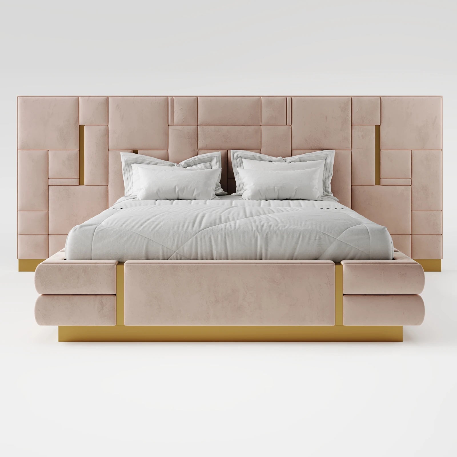 Art Deco King Size Bed