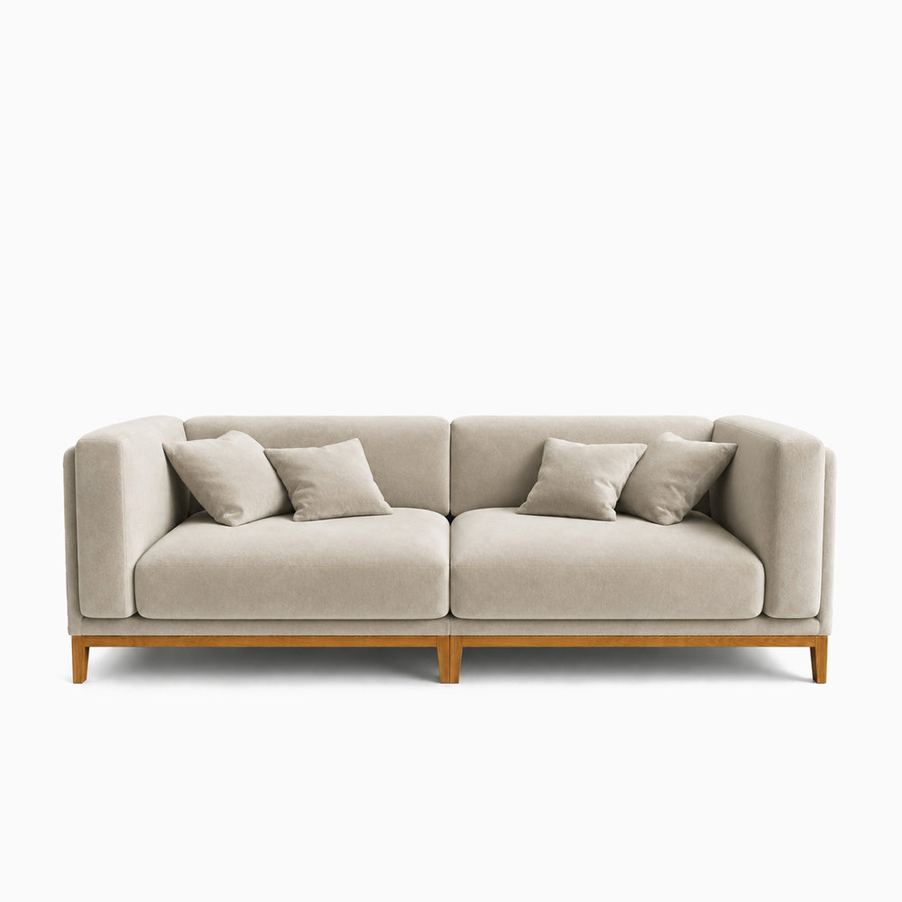 Marina Calm 3-Seater Straight Sofa
