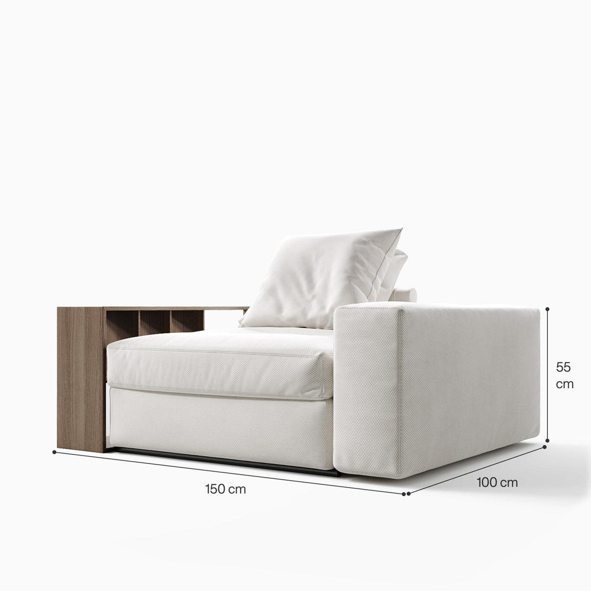 كرسي بذراعين مريح من Glory Bookcase image