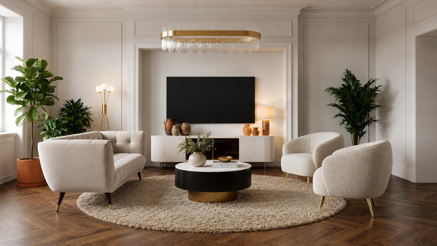 باقة جولدن روز المكونة من غرفة نوم واحدة image