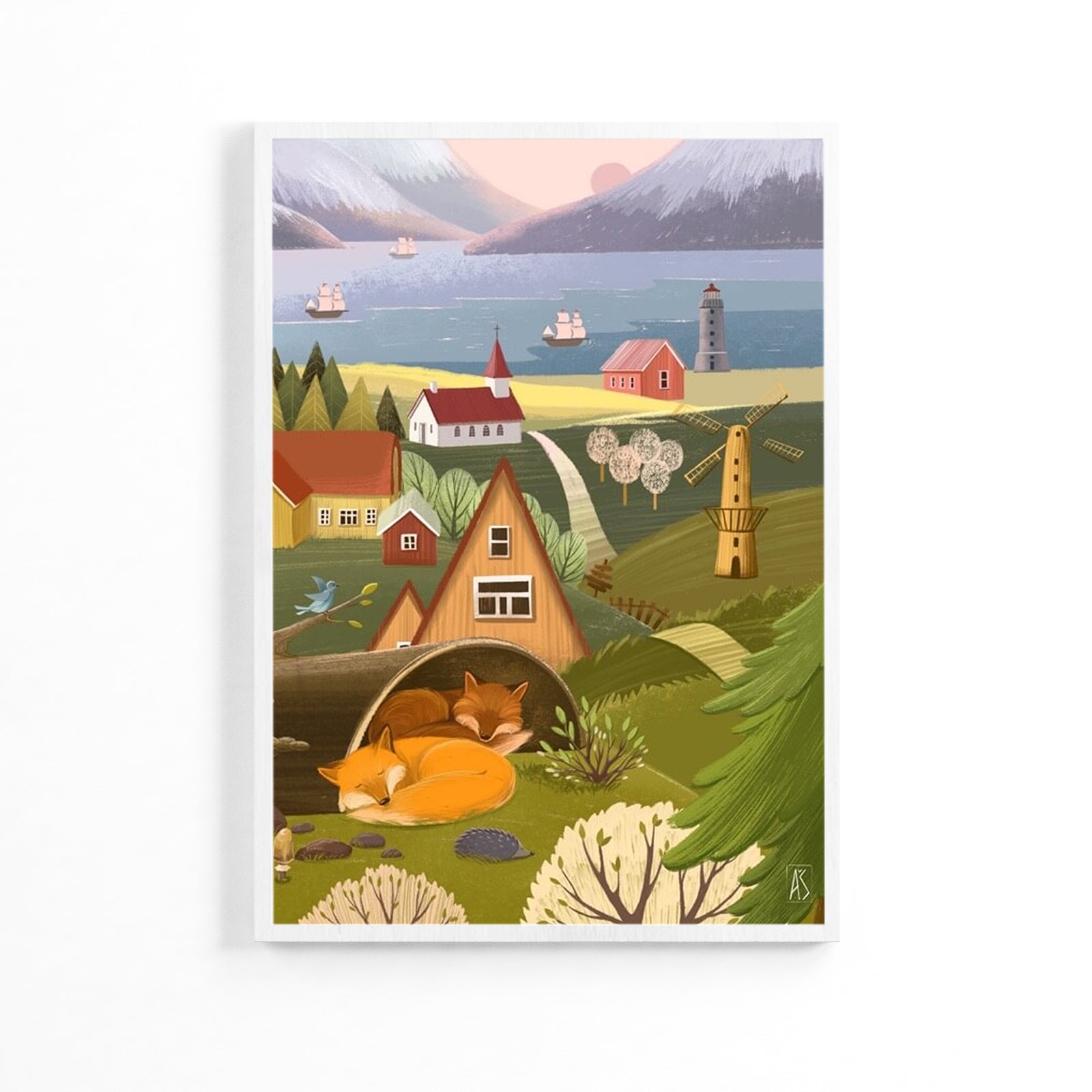 Плакат «Лиственная земля для детей» image