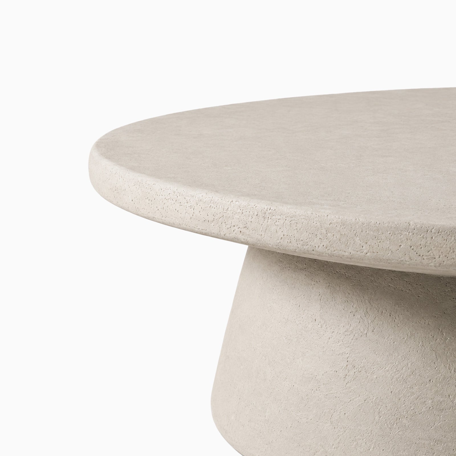 Alice Cream Microconcrete Coffee Table image