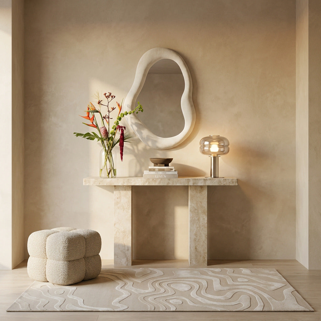 Gusto Travertine Console