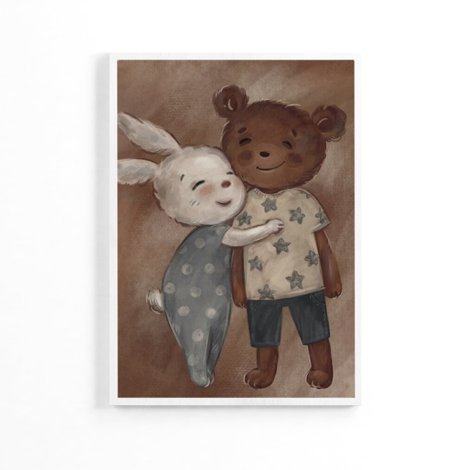 Плакат «Друзья вместе» для детей image