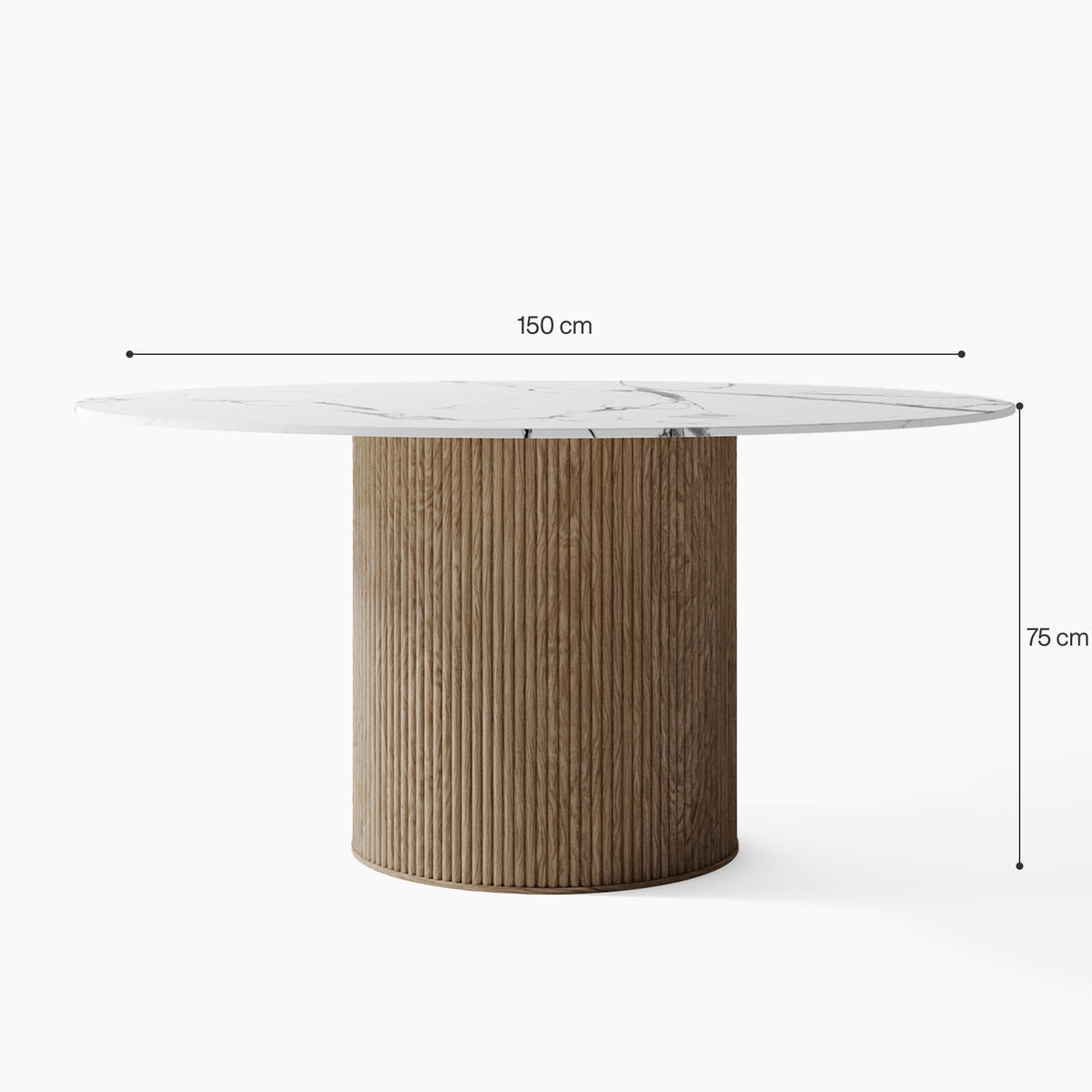 Bantu Marble Dining Table image