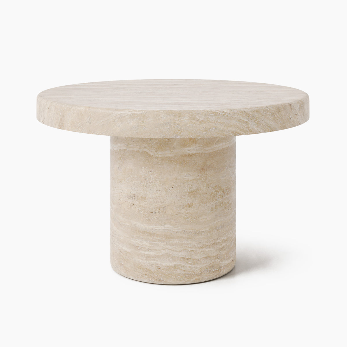 Sally Cream Travertine Dining Table