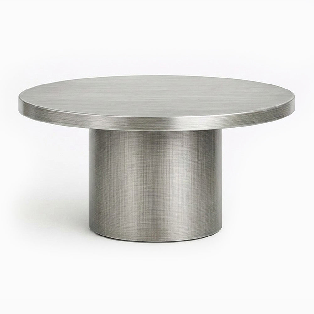 Levy Steel Round Dining Table image