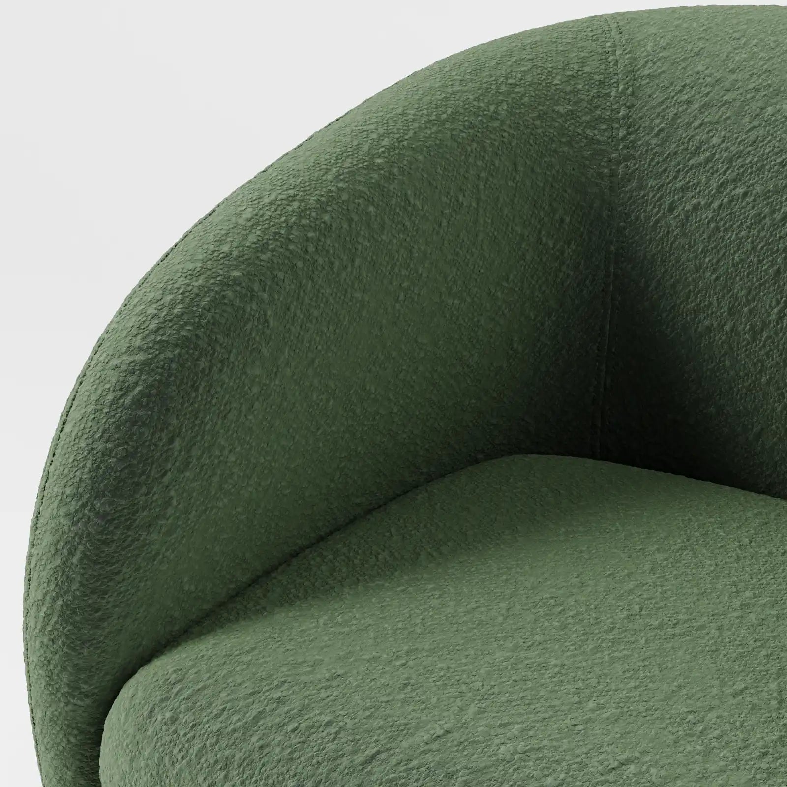 Curved Accent Chair