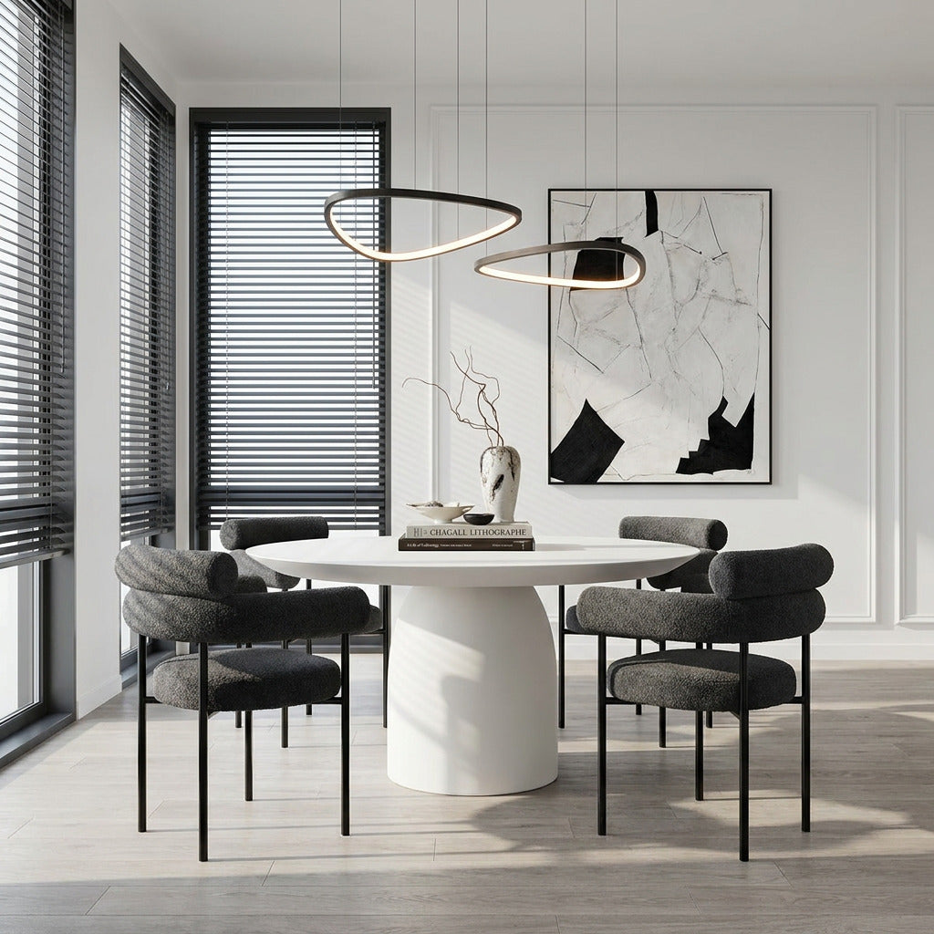 Carmen Concrete Dining Table