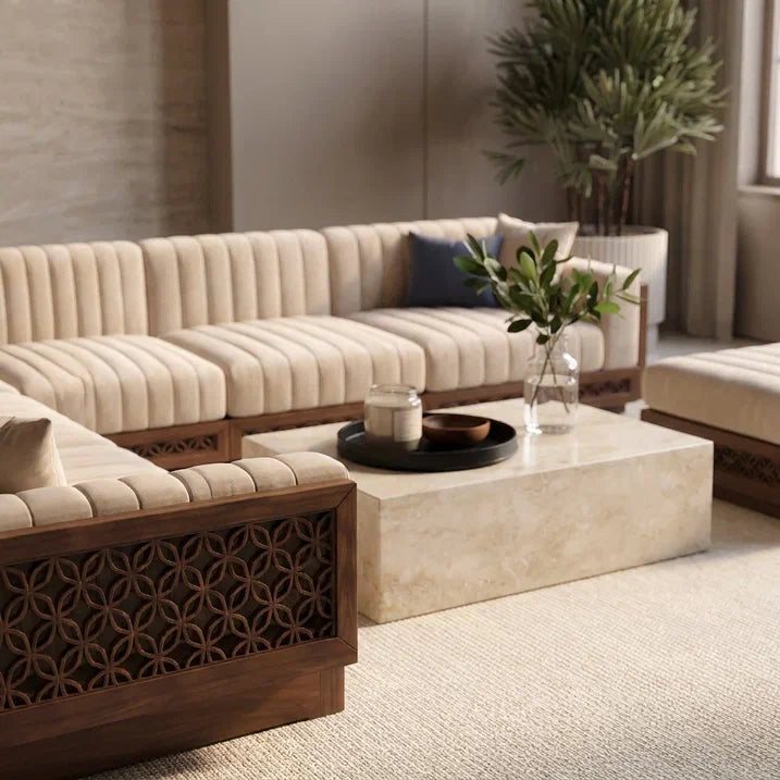 Lawn 7-Seater Corner Sofa