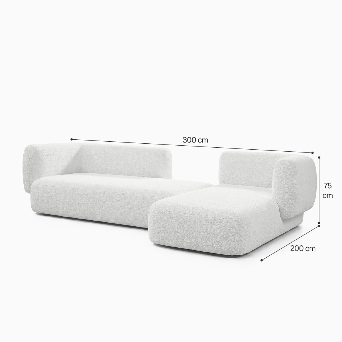Essence 3-Seater Corner Sofa image