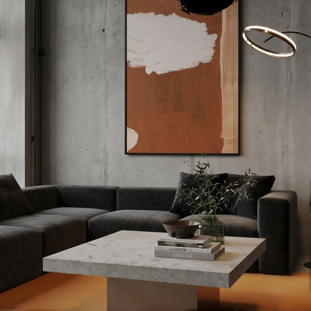 Abigail Microconcrete Coffee Table image