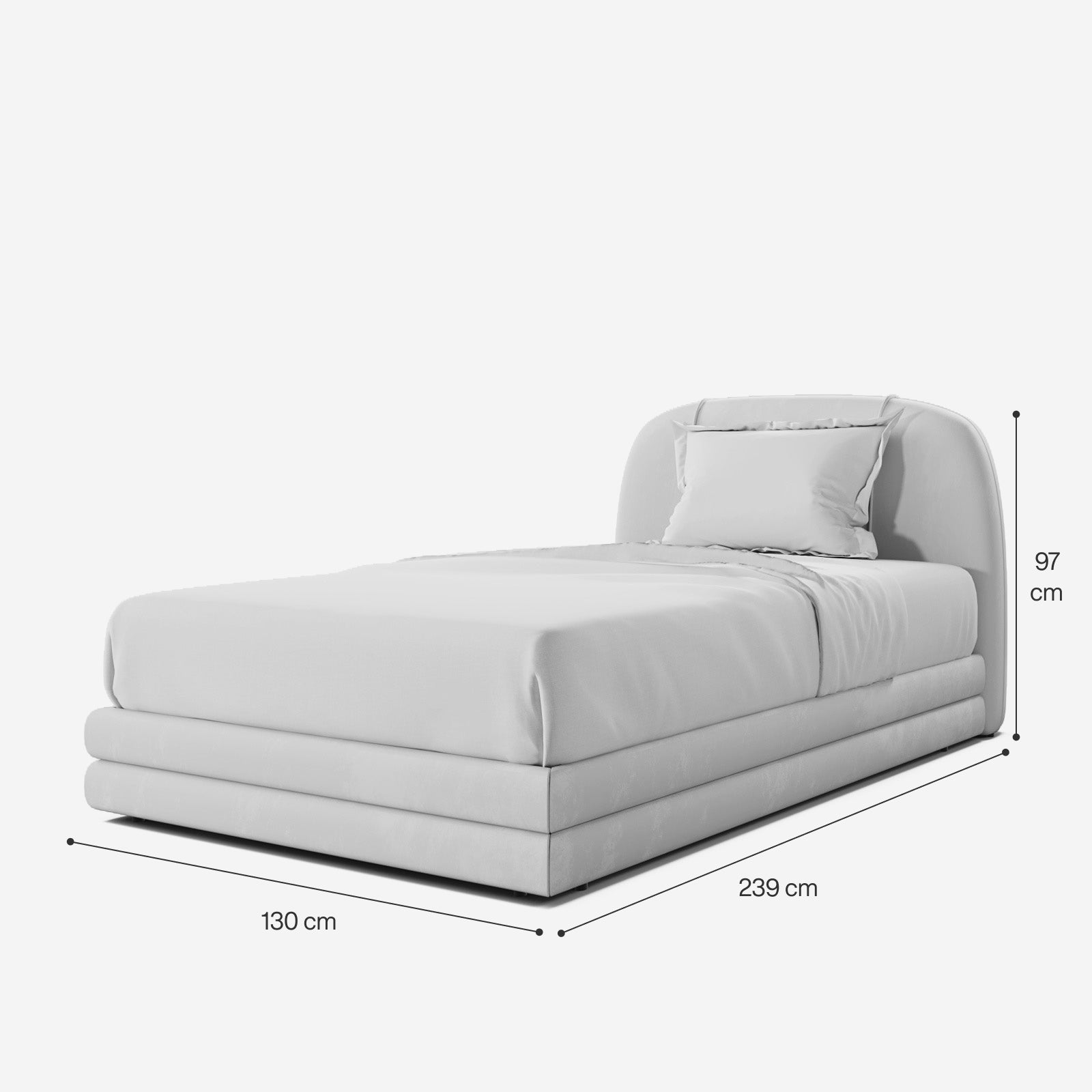 Pearl Single Size Bed image