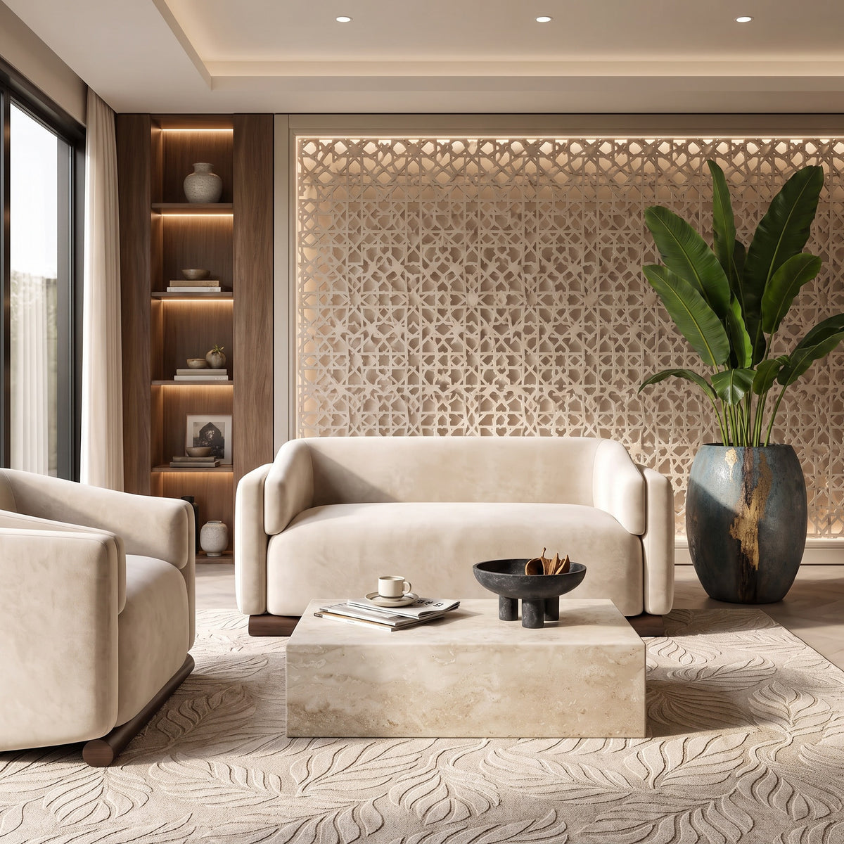 Yasmin 2-Seater Straight Sofa