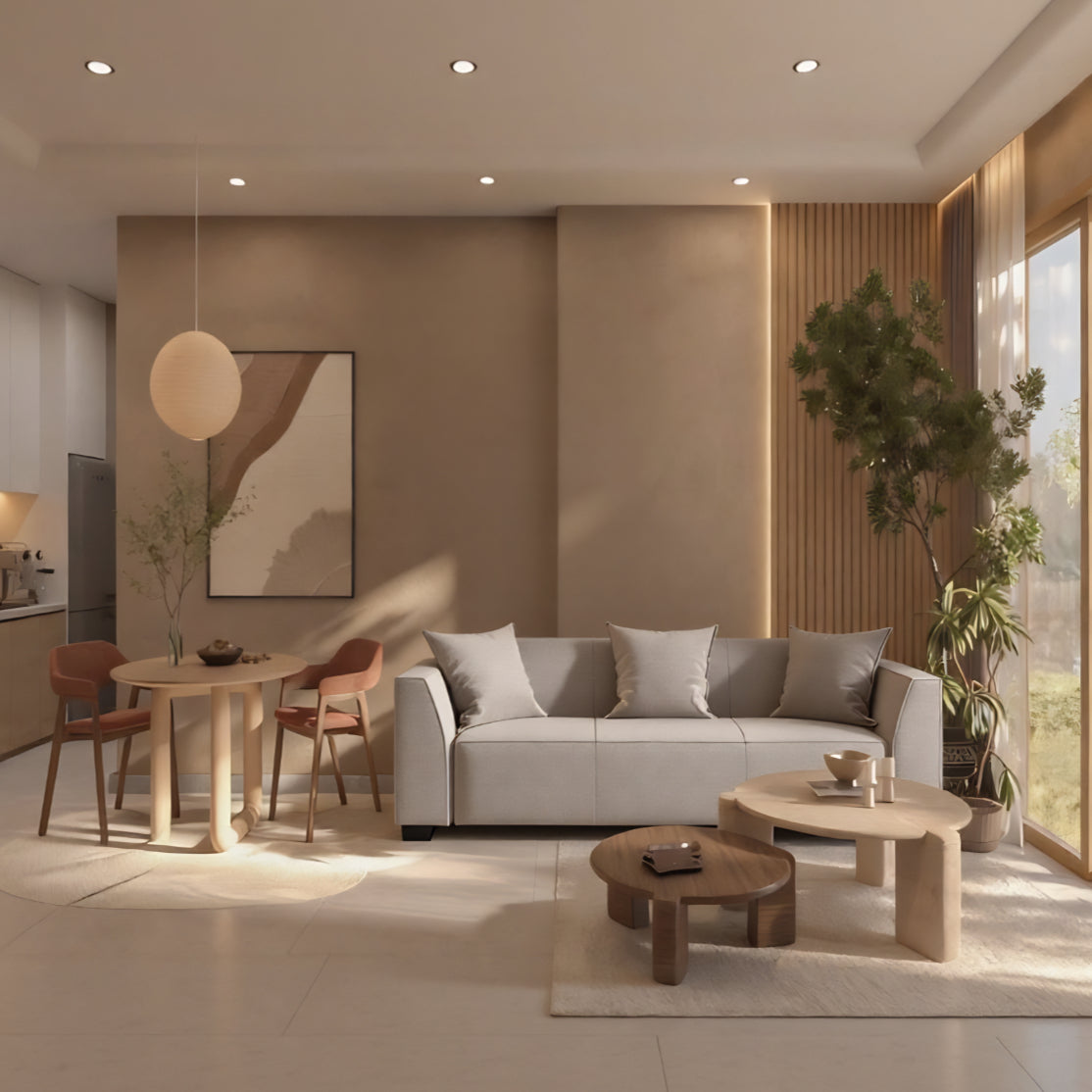 Woodland 3-Seater Straight Sofa