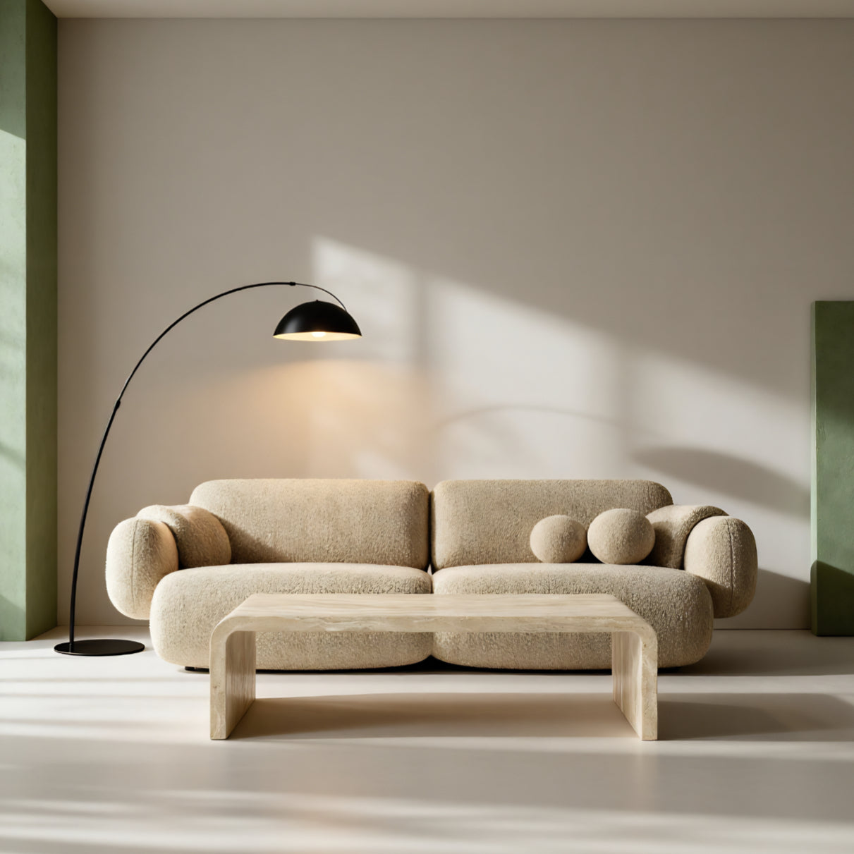 Gentle Rest 3-Seater Straight Sofa