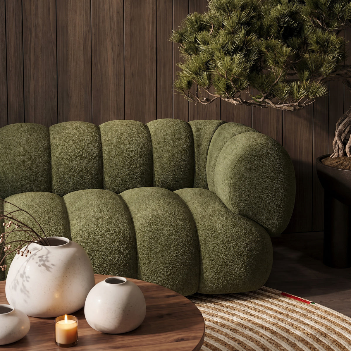 Cuddle 3-Seater Straight Sofa image