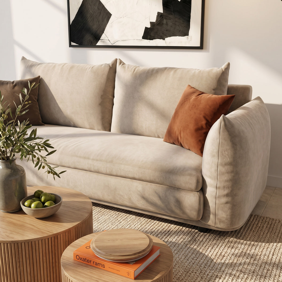 Alba 3-Seater Sofa Bed image