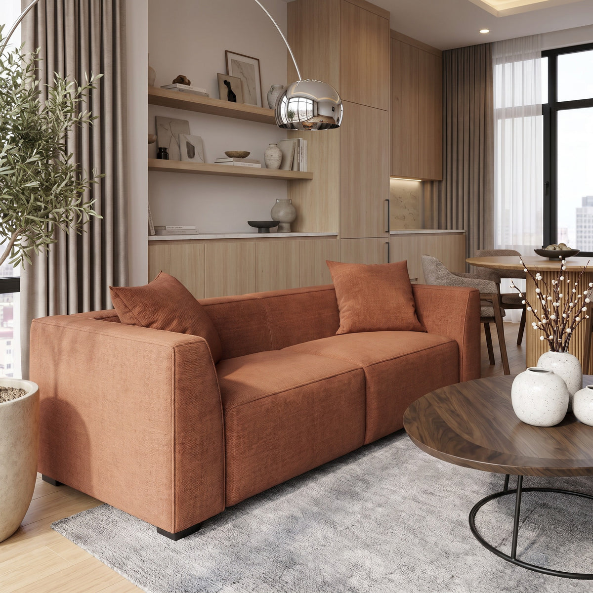 Woodland 2-Seater Straight Sofa image