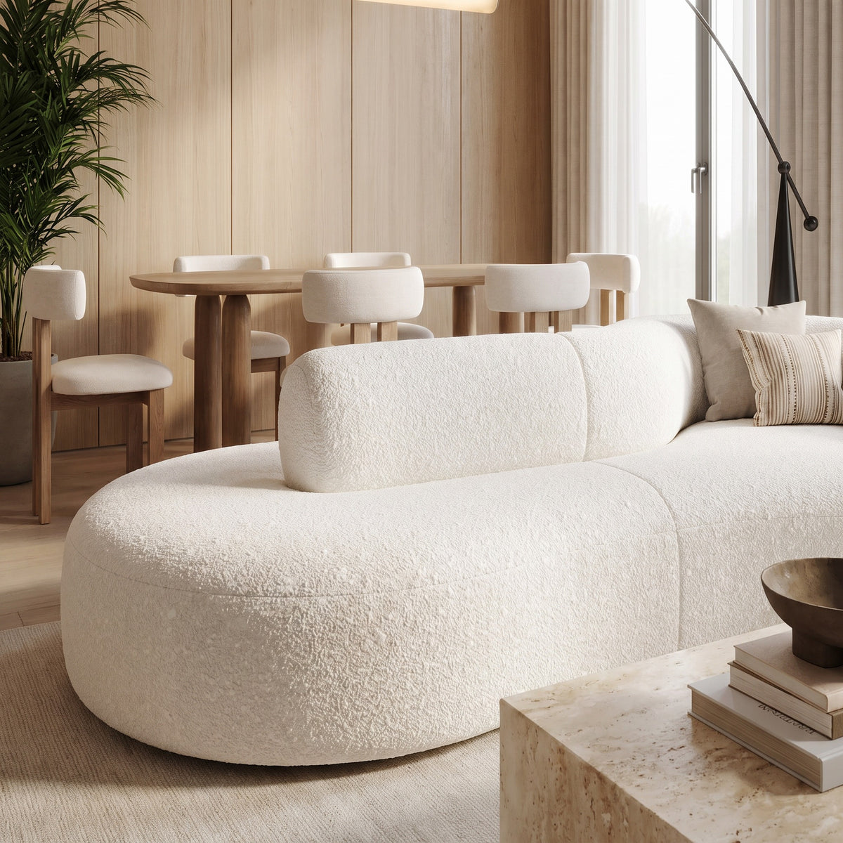 Riva 3-Seater Straight Sofa image