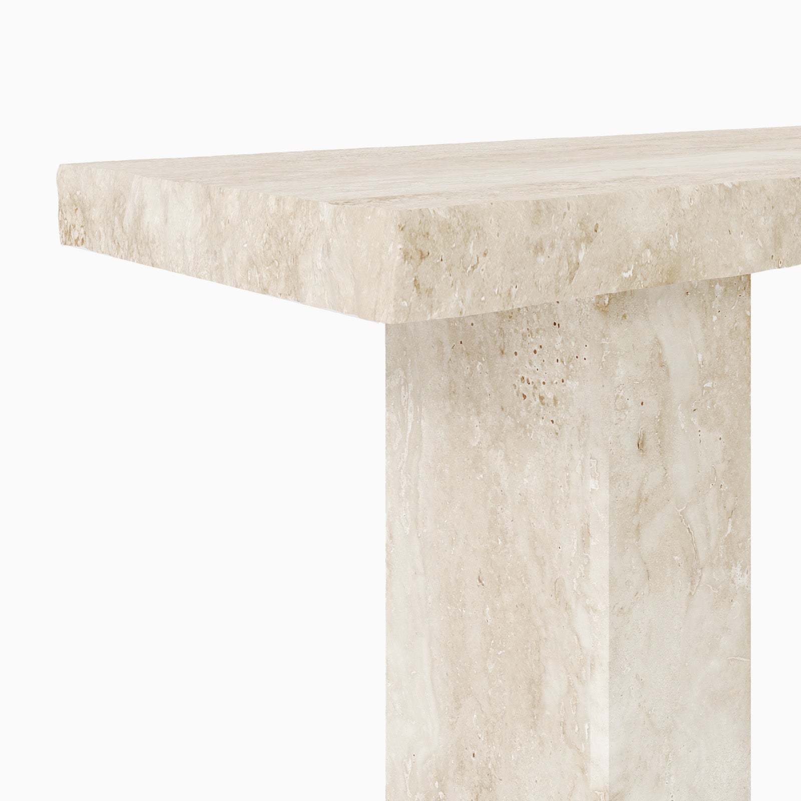 Gusto Travertine Console image