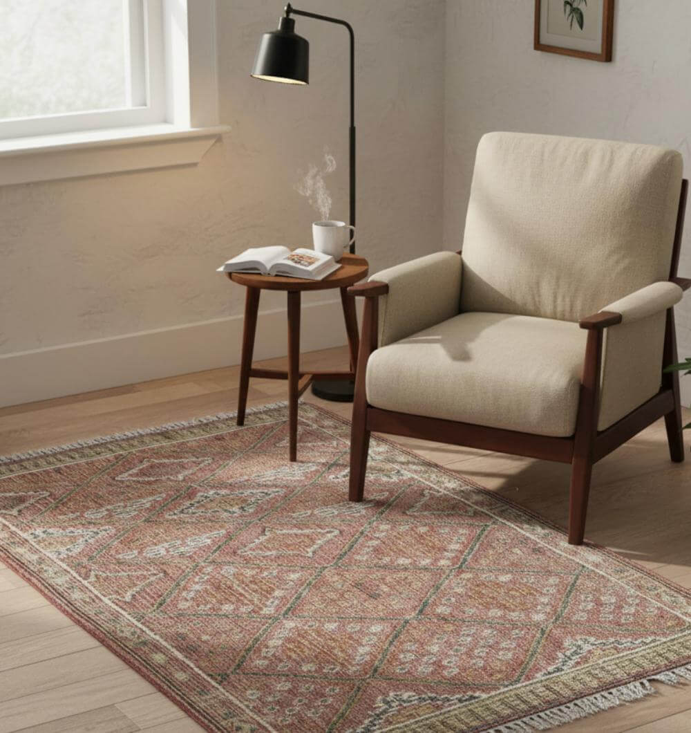 Antique Kilim Braided Rug