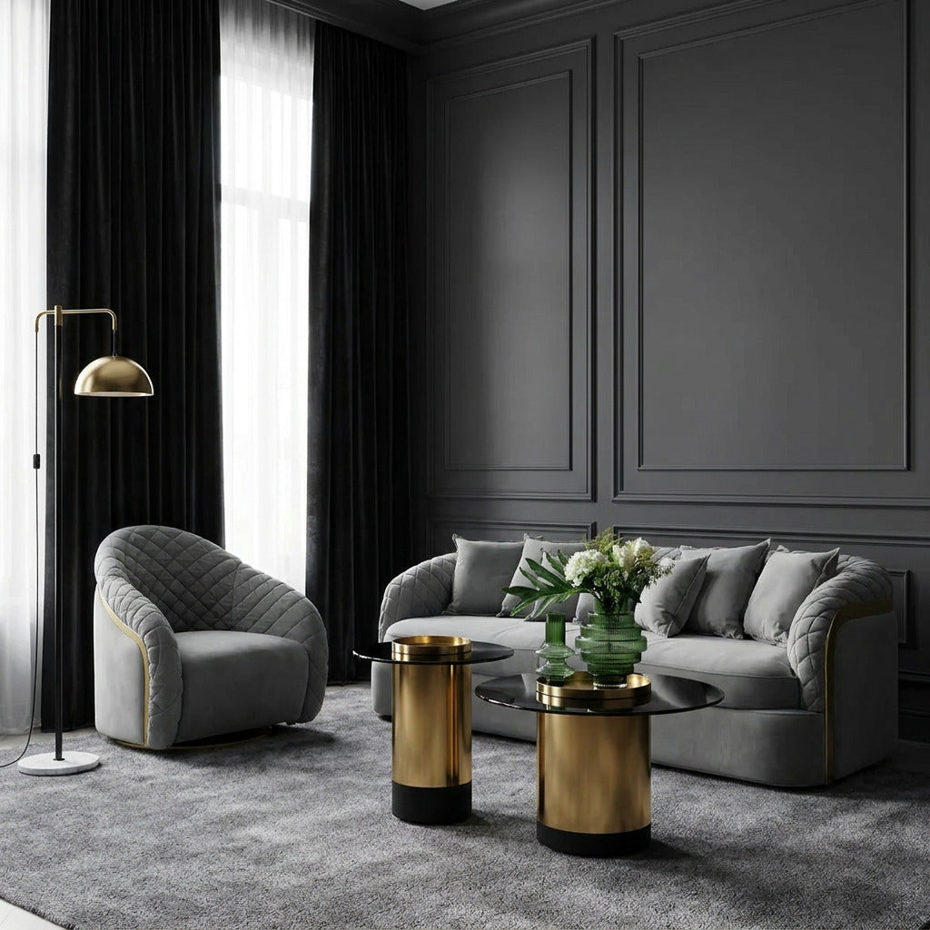 Allure 3-Seater Straight Sofa