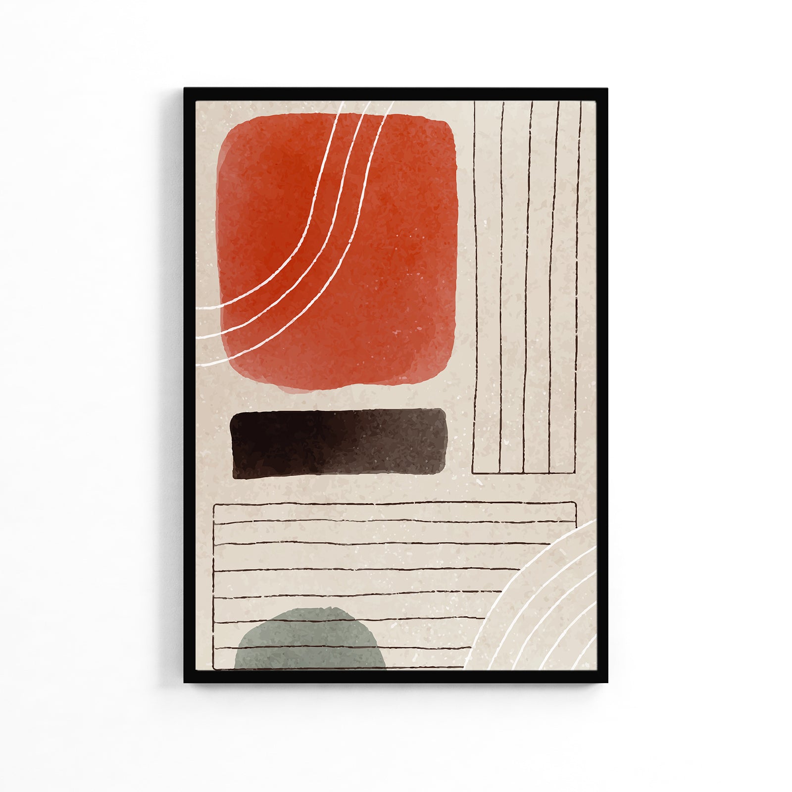 Абстракция Квантовый Плакат