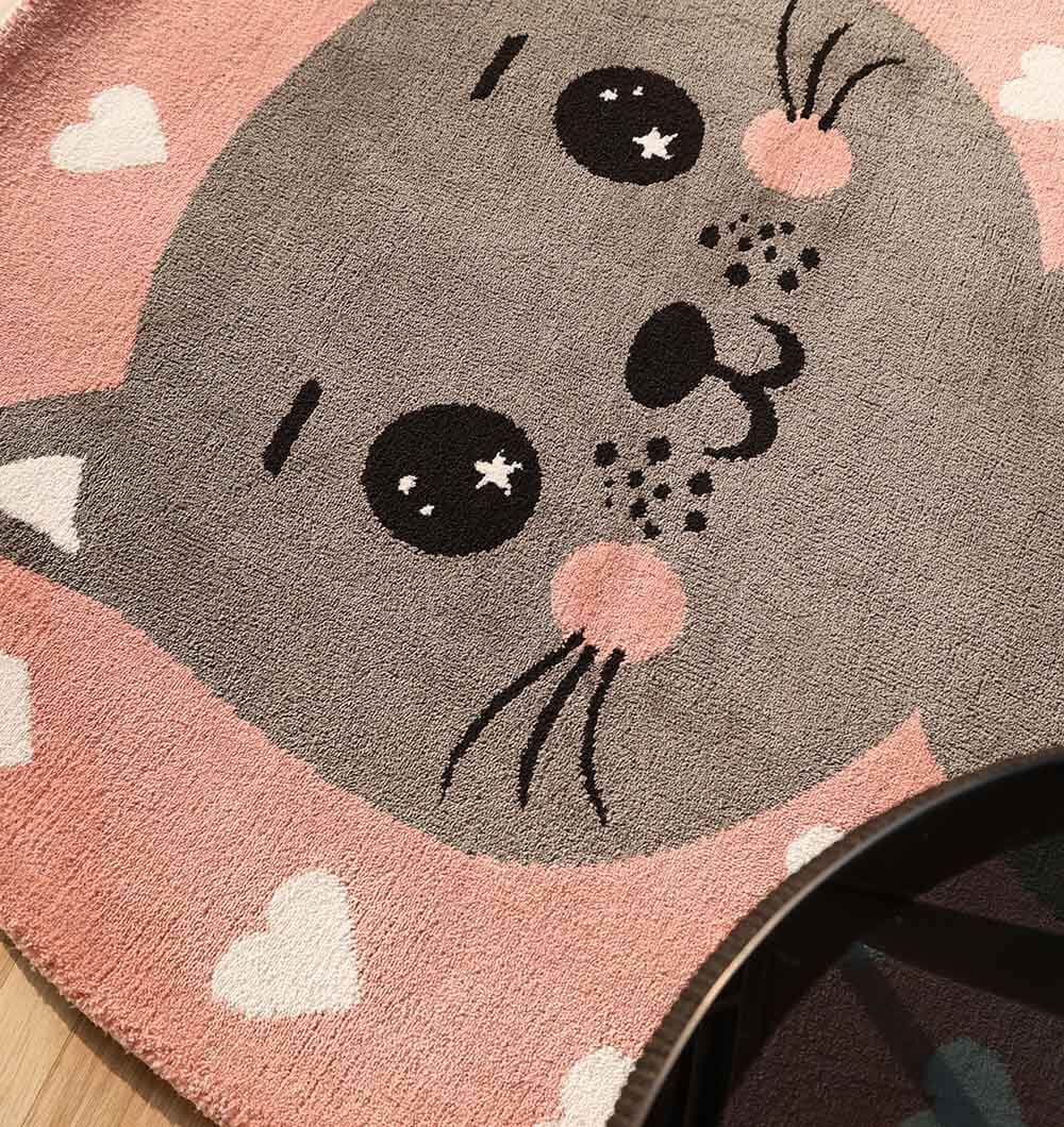 Sweet Kitty Kids Rug image