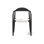 Black Wood & Rattan