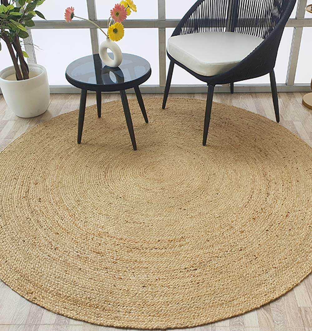 Grain Halo Braided Rug