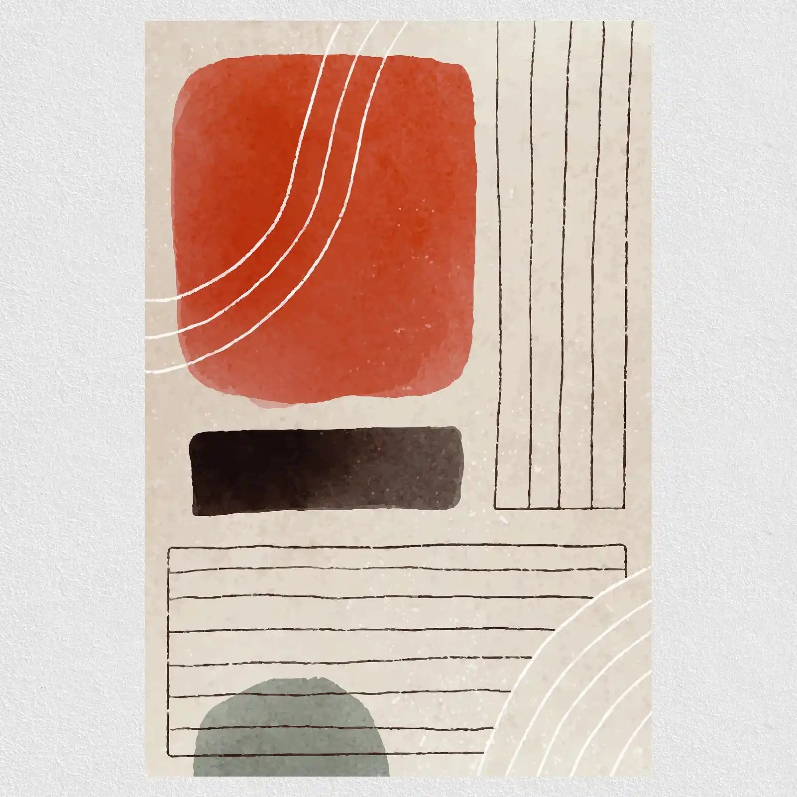 Абстракция Квантовый Плакат