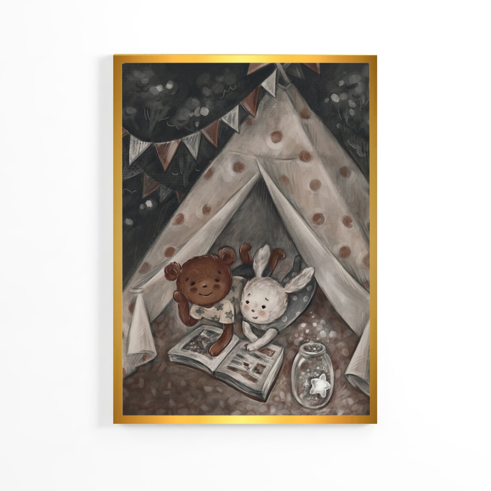 Плакат «Любимое место для детей» от Друзей image