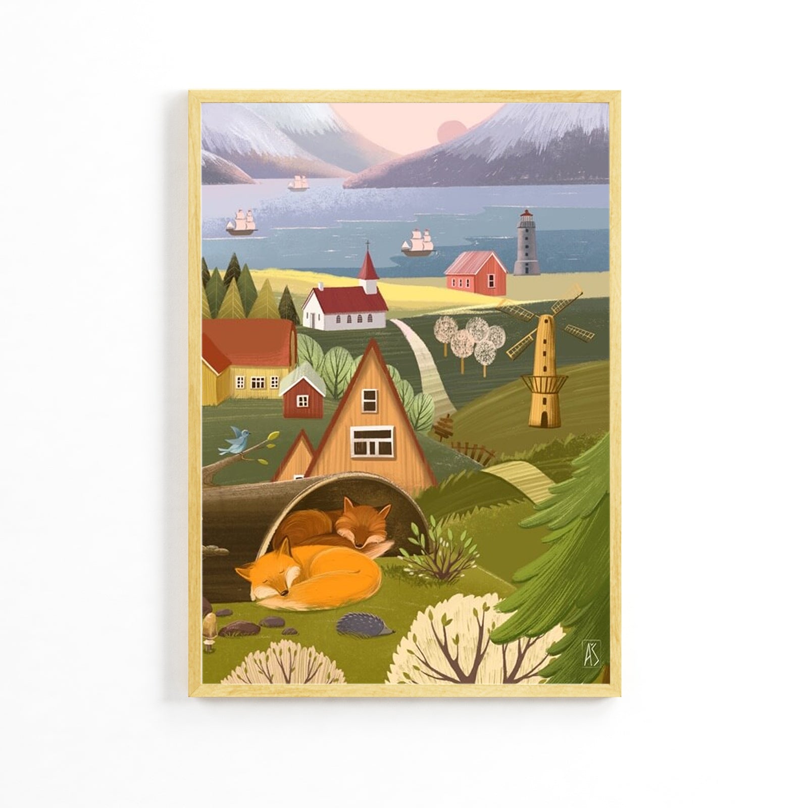 Плакат «Лиственная земля для детей» image