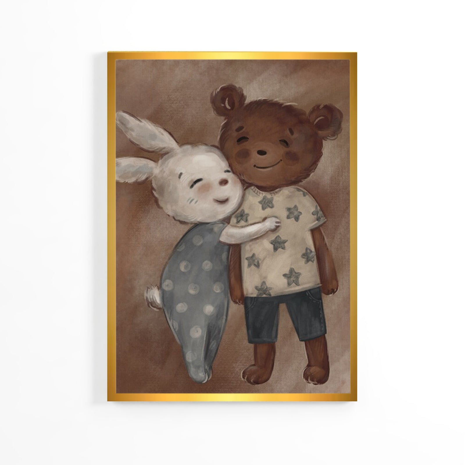 Плакат «Друзья вместе» для детей image