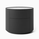 Graphite & White Marble