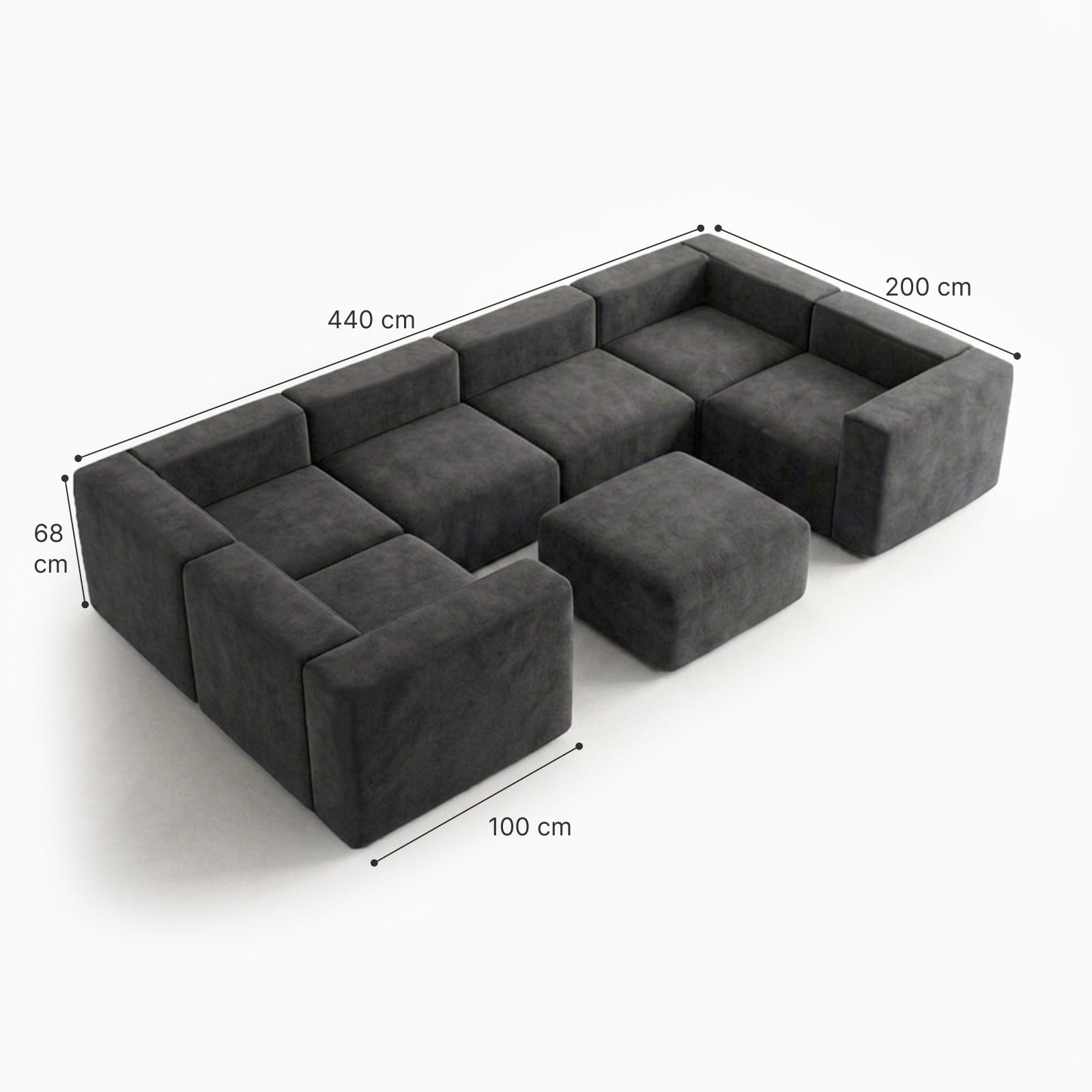 Urban 7-Seater Modular Sofa image