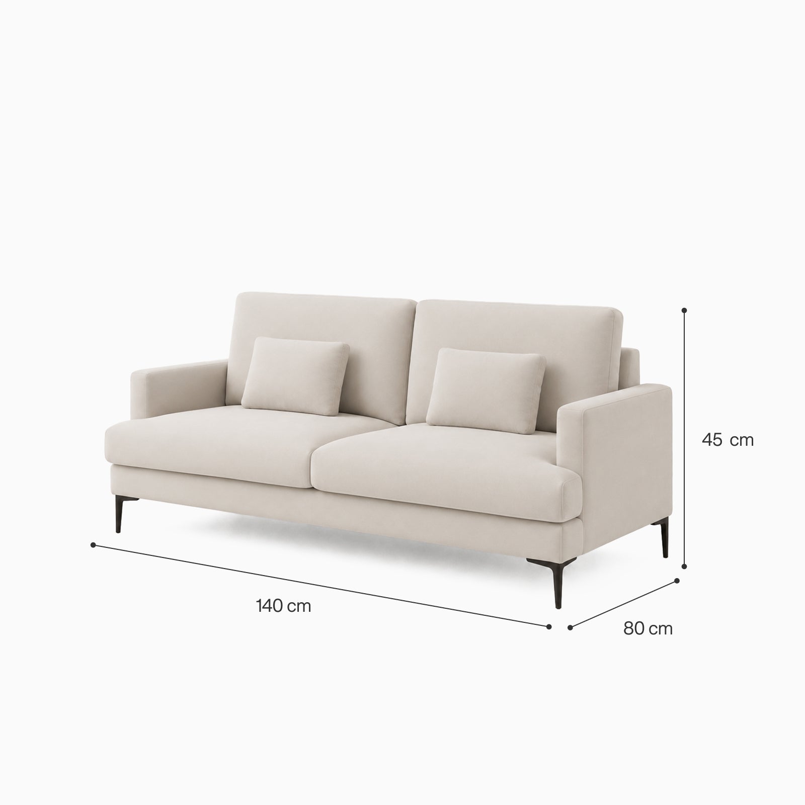 Kaya 2-Seater Straight Sofa image