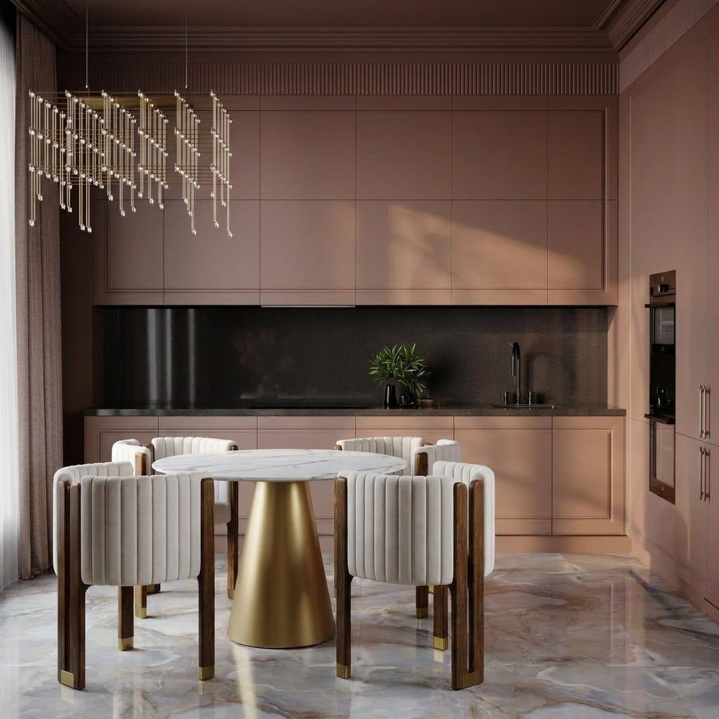 Blush Luxe Kitchen