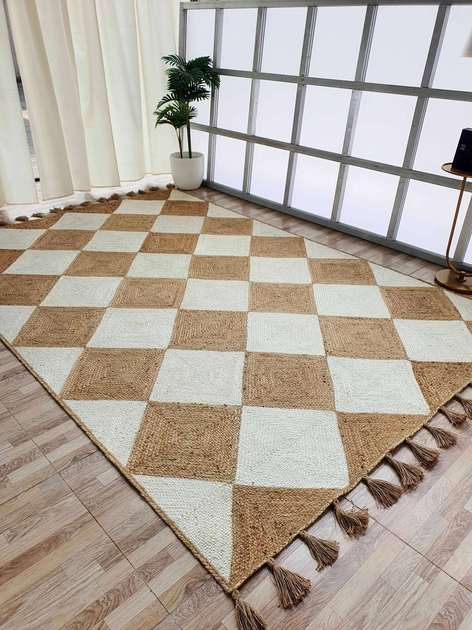 Tassel Braided Rug