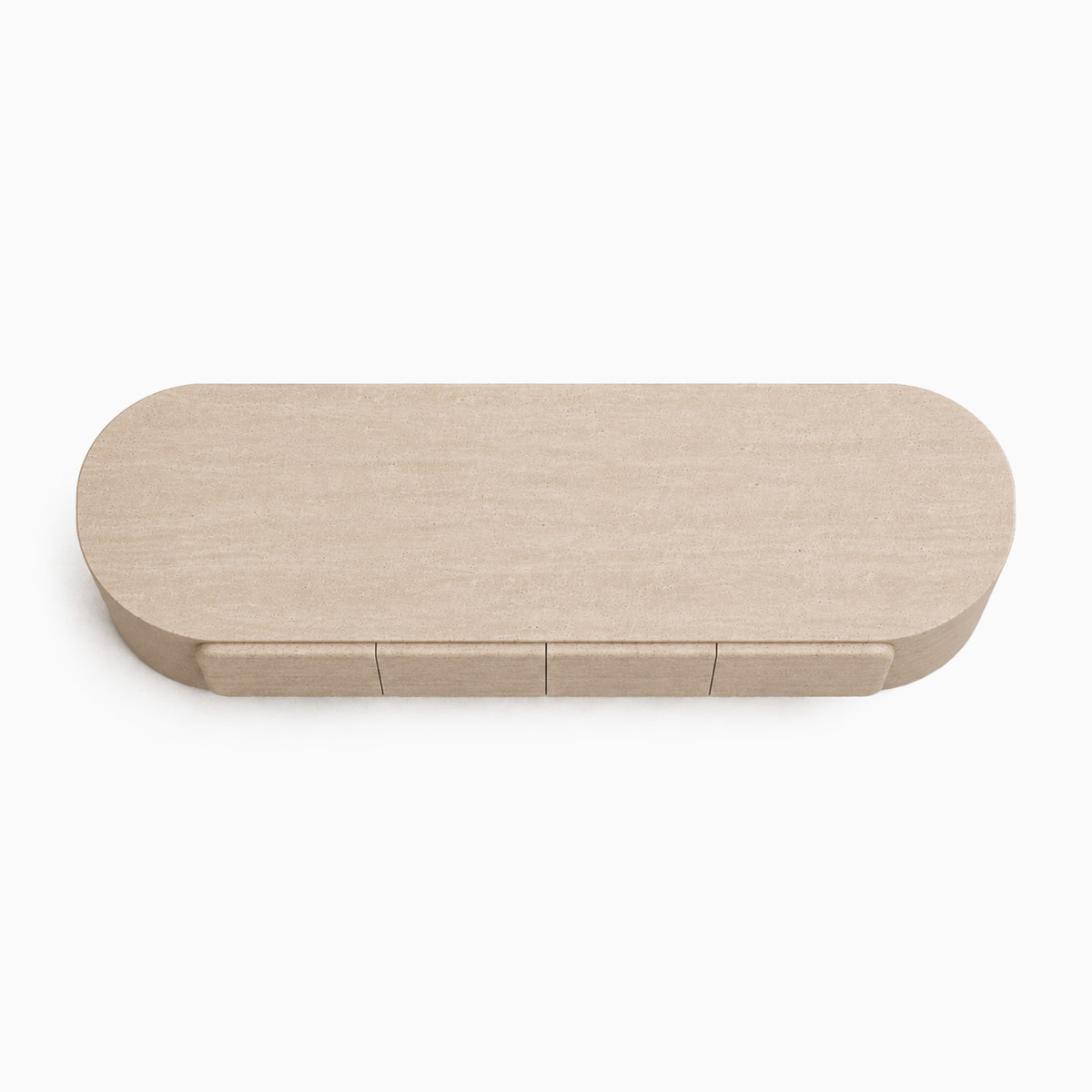Marius Cream Travertine TV Stand image
