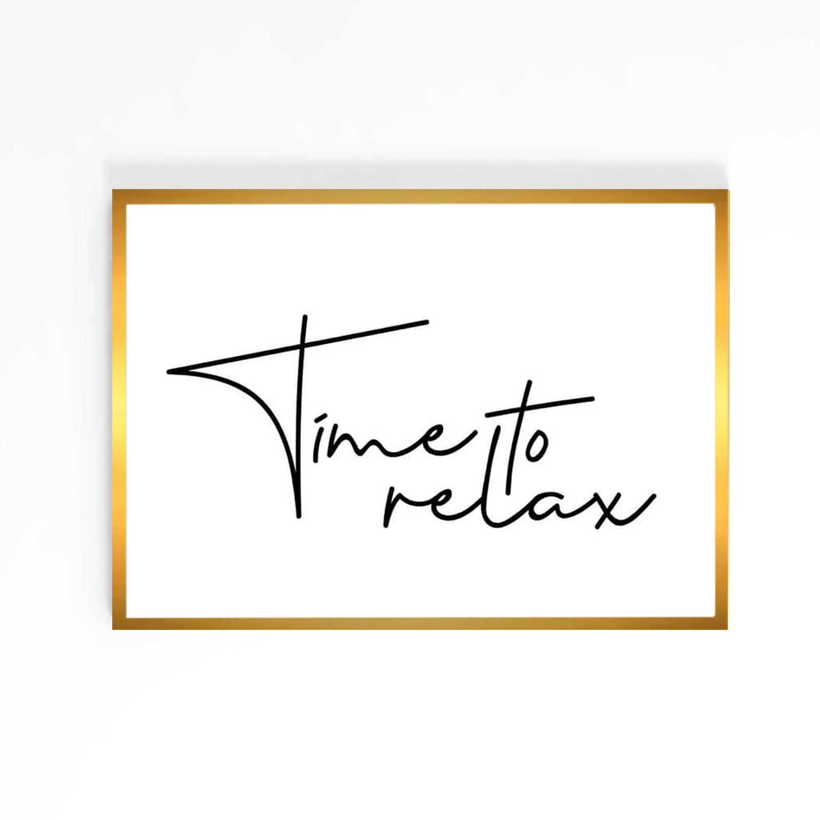 Lettering Time to Poster image