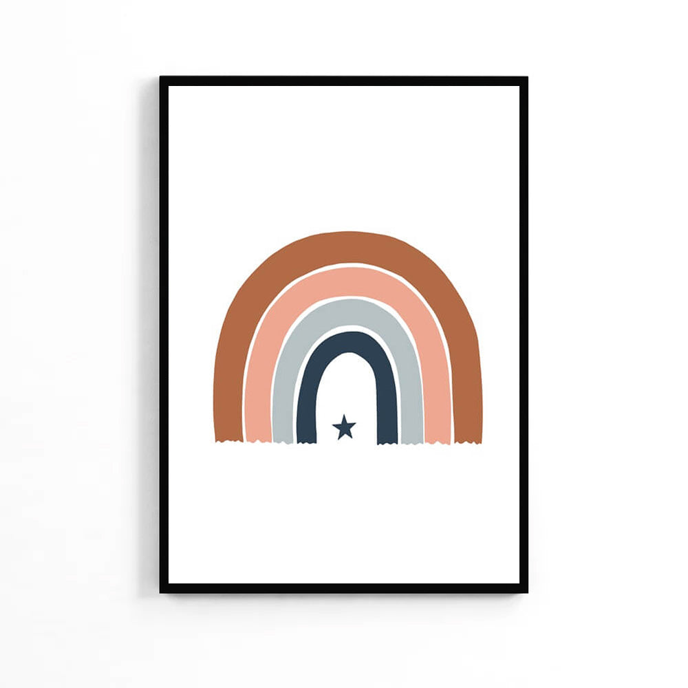 Baby Rainbow Kids Poster
